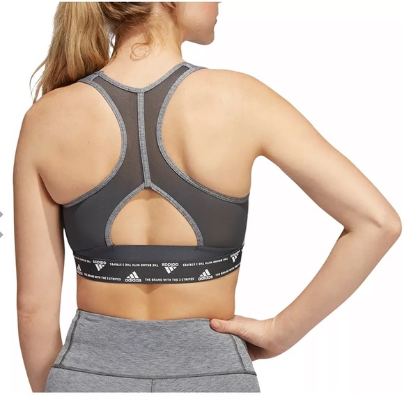 ADIDAS Powerreact Training Medium-Support Bra - Picture 3 of 8